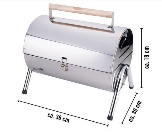 BBQ-Collection Holzkohlegrill Zylinder